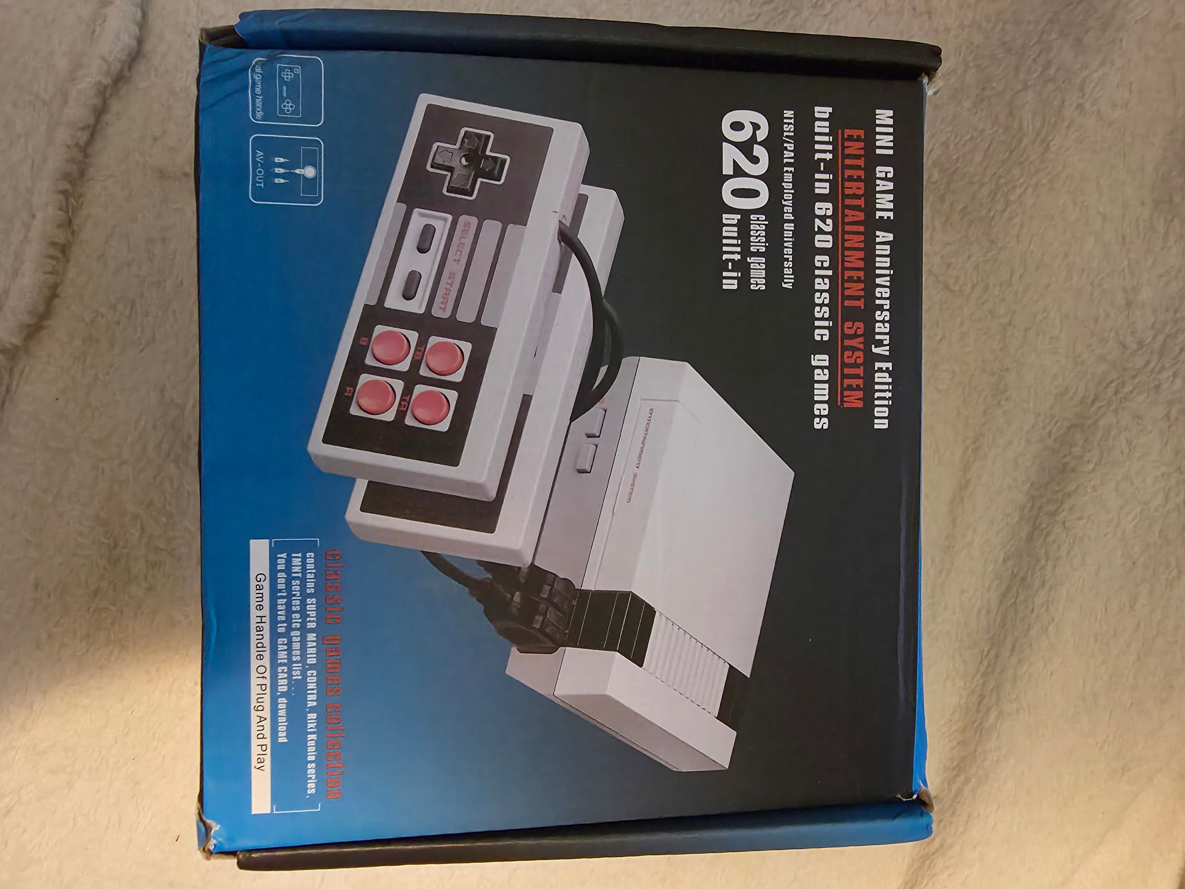 Mini Game Anniversary Edition Console – 620 built-in classic games