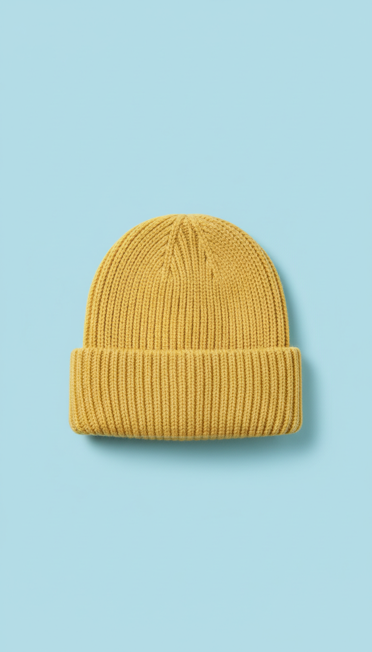 Mellow Yellow Soft Knit Beanie