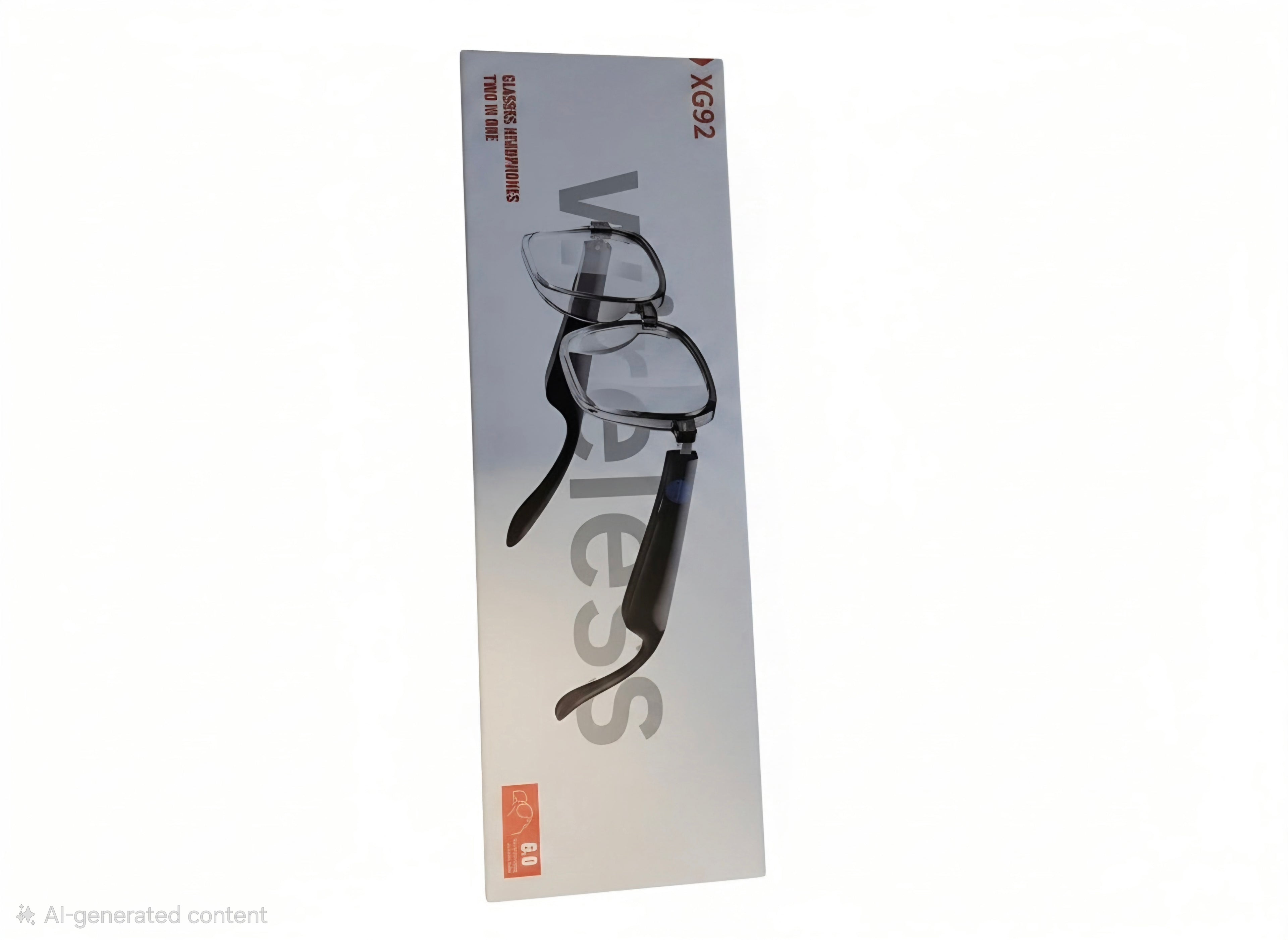 XG92 Smart Glasses with Bluetooth Headphones