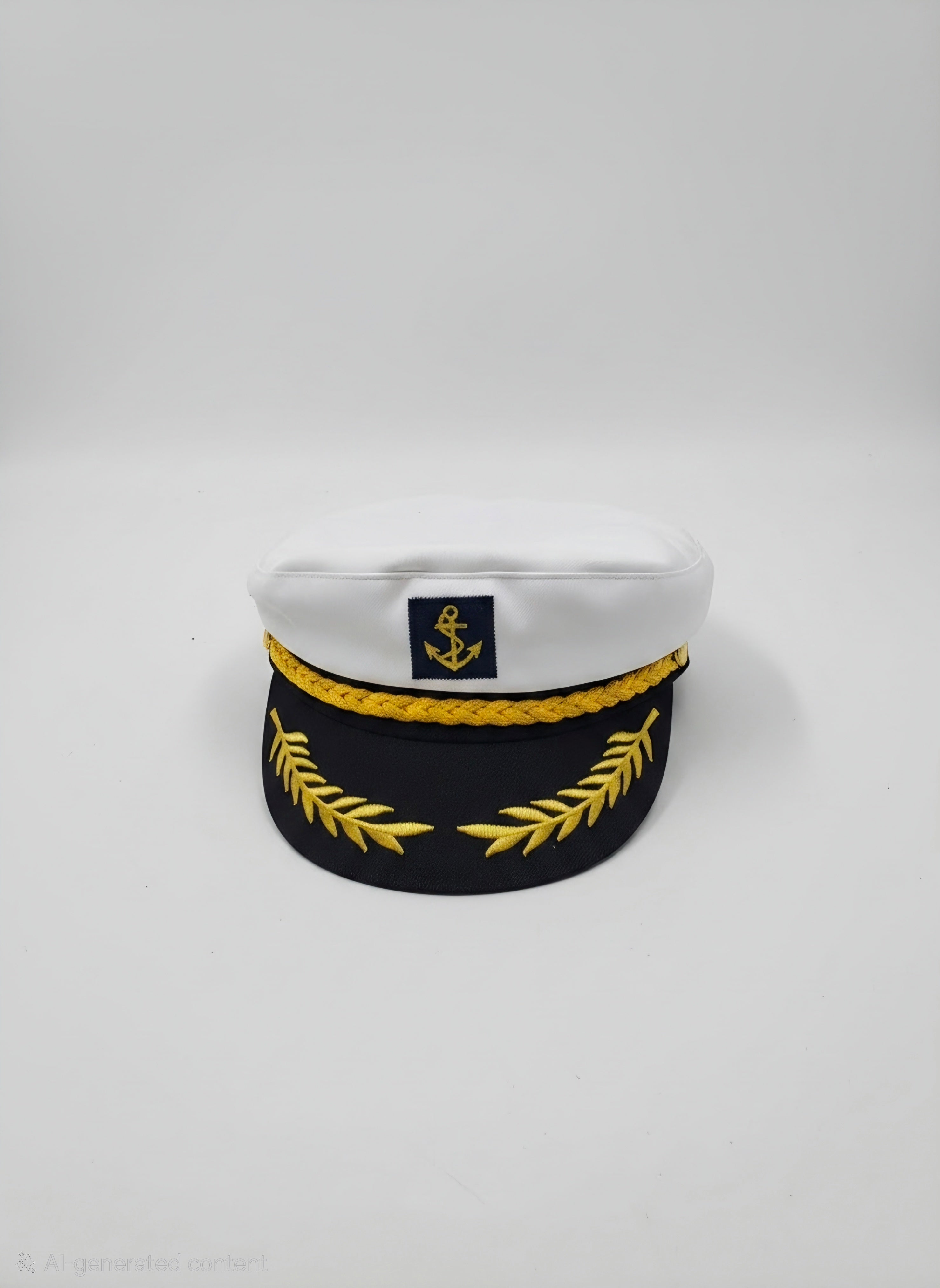 Bridal Veil Captain's Hat - Bachelorette Party Accessory