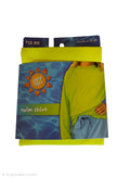 ABG Youth UPF 50+ Swim Shirt - Neon Yellow, Size M (7/8)