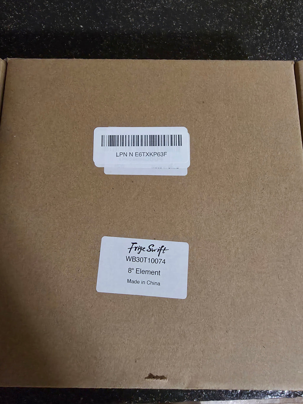 FrigeSwift WB30T10074 8 inch electric coil burner element box